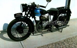 Moto Peugeot 350 modello 112 1938