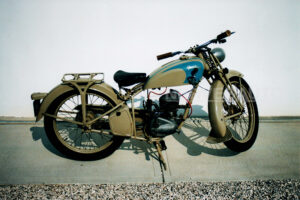 Moto Peugeot 55AL 1945 restaurata