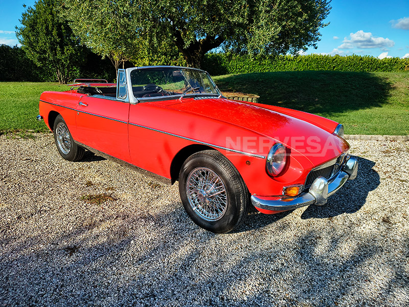 MGB Roadster 1800 1964 Prima Serie – Rosso – Guida a Sinistra
