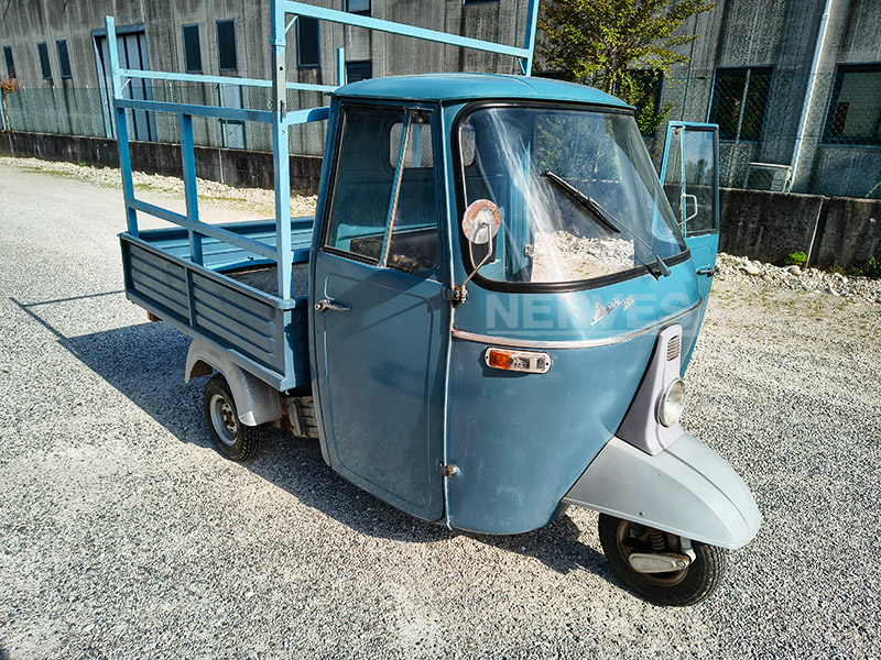 Piaggio Ape 400 Grigia 1969 – Documenti Originali e Centina