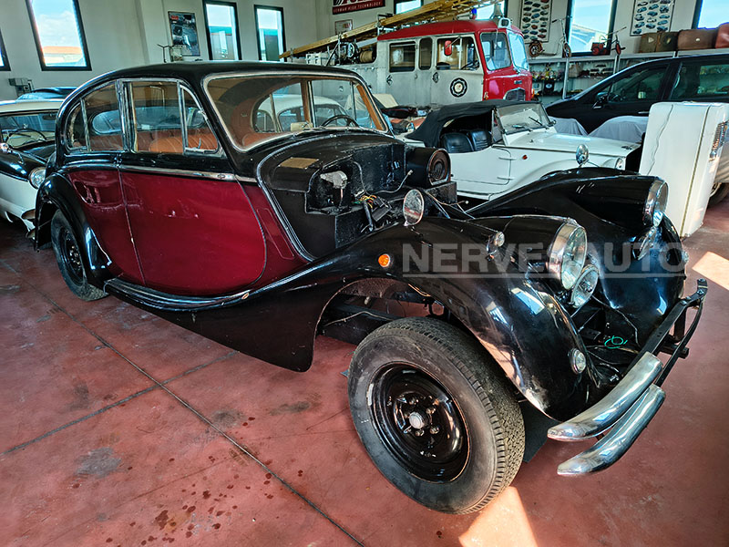 Jaguar MK V 3.5 del 1950 Rossa – Restauro in Corso